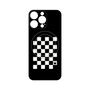 プレミアムパネル with MagSafe［ Racing checkered flag - レーシングチェッカーフラッグ ］