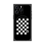 プレミアムパネル with MagSafe［ Racing checkered flag - レーシングチェッカーフラッグ ］