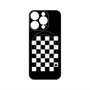 プレミアムパネル with MagSafe［ Racing checkered flag - レーシングチェッカーフラッグ ］
