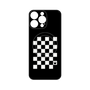 プレミアムパネル with MagSafe［ Racing checkered flag - レーシングチェッカーフラッグ ］