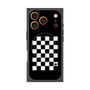 プレミアムパネル with MagSafe［ Racing checkered flag - レーシングチェッカーフラッグ ］