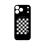 プレミアムパネル with MagSafe［ Racing checkered flag - レーシングチェッカーフラッグ ］