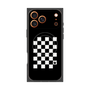 プレミアムパネル with MagSafe［ Racing checkered flag - レーシングチェッカーフラッグ ］
