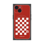 プレミアムパネル with MagSafe［ Racing checkered flag Red - レーシングチェッカーフラッグ レッド ］