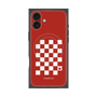 プレミアムパネル with MagSafe［ Racing checkered flag Red - レーシングチェッカーフラッグ レッド ］