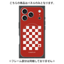 プレミアムパネル with MagSafe［ Racing checkered flag Red - レーシングチェッカーフラッグ レッド ］