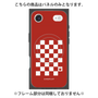 プレミアムパネル with MagSafe［ Racing checkered flag Red - レーシングチェッカーフラッグ レッド ］