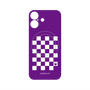 プレミアムパネル with MagSafe［ Racing checkered flag Purple - レーシングチェッカーフラッグ パープル ］