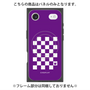 プレミアムパネル with MagSafe［ Racing checkered flag Purple - レーシングチェッカーフラッグ パープル ］