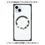 プレミアムパネル with MagSafe［ Racing checkered flag White - レーシングチェッカーフラッグ ホワイト ］