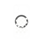 プレミアムパネル with MagSafe［ Racing checkered flag White - レーシングチェッカーフラッグ ホワイト ］