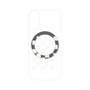 プレミアムパネル with MagSafe［ Racing checkered flag White - レーシングチェッカーフラッグ ホワイト ］