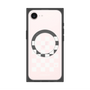 プレミアムパネル with MagSafe［ Racing checkered flag White - レーシングチェッカーフラッグ ホワイト ］