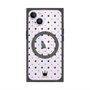 プレミアムパネル with MagSafe［ CASEPLAY Crown dots Black - ケースプレイ・クラウン・ドッツ ブラック ］