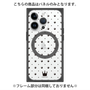 プレミアムパネル with MagSafe［ CASEPLAY Crown dots Black - ケースプレイ・クラウン・ドッツ ブラック ］