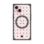 プレミアムパネル with MagSafe［ CASEPLAY Crown dots Black - ケースプレイ・クラウン・ドッツ ブラック ］