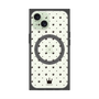 プレミアムパネル with MagSafe［ CASEPLAY Crown dots Black - ケースプレイ・クラウン・ドッツ ブラック ］