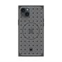 プレミアムパネル with MagSafe［ CASEPLAY Crown dots Black - ケースプレイ・クラウン・ドッツ ブラック ］