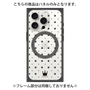 プレミアムパネル with MagSafe［ CASEPLAY Crown dots Black - ケースプレイ・クラウン・ドッツ ブラック ］