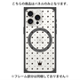 プレミアムパネル with MagSafe［ CASEPLAY Crown dots Black - ケースプレイ・クラウン・ドッツ ブラック ］