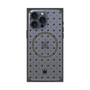 プレミアムパネル with MagSafe［ CASEPLAY Crown dots Black - ケースプレイ・クラウン・ドッツ ブラック ］