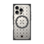 プレミアムパネル with MagSafe［ CASEPLAY Crown dots Black - ケースプレイ・クラウン・ドッツ ブラック ］