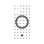 プレミアムパネル with MagSafe［ CASEPLAY Crown dots Black - ケースプレイ・クラウン・ドッツ ブラック ］
