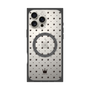 プレミアムパネル with MagSafe［ CASEPLAY Crown dots Black - ケースプレイ・クラウン・ドッツ ブラック ］