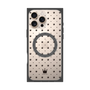 プレミアムパネル with MagSafe［ CASEPLAY Crown dots Black - ケースプレイ・クラウン・ドッツ ブラック ］