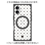 プレミアムパネル with MagSafe［ CASEPLAY Crown dots Black - ケースプレイ・クラウン・ドッツ ブラック ］