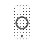 プレミアムパネル with MagSafe［ CASEPLAY Crown dots Black - ケースプレイ・クラウン・ドッツ ブラック ］