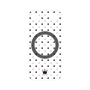 プレミアムパネル with MagSafe［ CASEPLAY Crown dots Black - ケースプレイ・クラウン・ドッツ ブラック ］