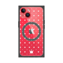 プレミアムパネル with MagSafe［ CASEPLAY Crown dots White - ケースプレイ・クラウン・ドッツ ホワイト ］