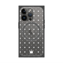 プレミアムパネル with MagSafe［ CASEPLAY Crown dots White - ケースプレイ・クラウン・ドッツ ホワイト ］