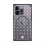 プレミアムパネル with MagSafe［ CASEPLAY Crown dots White - ケースプレイ・クラウン・ドッツ ホワイト ］