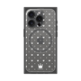 プレミアムパネル with MagSafe［ CASEPLAY Crown dots White - ケースプレイ・クラウン・ドッツ ホワイト ］