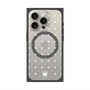 プレミアムパネル with MagSafe［ CASEPLAY Crown dots White - ケースプレイ・クラウン・ドッツ ホワイト ］