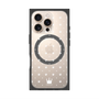 プレミアムパネル with MagSafe［ CASEPLAY Crown dots White - ケースプレイ・クラウン・ドッツ ホワイト ］