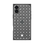 プレミアムパネル with MagSafe［ CASEPLAY Crown dots White - ケースプレイ・クラウン・ドッツ ホワイト ］