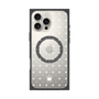 プレミアムパネル with MagSafe［ CASEPLAY Crown dots White - ケースプレイ・クラウン・ドッツ ホワイト ］