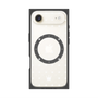 プレミアムパネル with MagSafe［ CASEPLAY Crown dots White - ケースプレイ・クラウン・ドッツ ホワイト ］