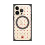 プレミアムパネル with MagSafe［ CASEPLAY Crown dots Red - ケースプレイ・クラウン・ドッツ レッド ］