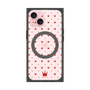プレミアムパネル with MagSafe［ CASEPLAY Crown dots Red - ケースプレイ・クラウン・ドッツ レッド ］