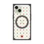 プレミアムパネル with MagSafe［ CASEPLAY Crown dots Red - ケースプレイ・クラウン・ドッツ レッド ］
