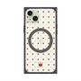 プレミアムパネル with MagSafe［ CASEPLAY Crown dots Red - ケースプレイ・クラウン・ドッツ レッド ］