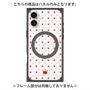 プレミアムパネル with MagSafe［ CASEPLAY Crown dots Red - ケースプレイ・クラウン・ドッツ レッド ］