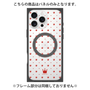 プレミアムパネル with MagSafe［ CASEPLAY Crown dots Red - ケースプレイ・クラウン・ドッツ レッド ］