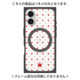 プレミアムパネル with MagSafe［ CASEPLAY Crown dots Red - ケースプレイ・クラウン・ドッツ レッド ］