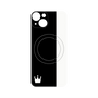 プレミアムパネル with MagSafe［ CASEPLAY Bi-Colors Black & White - ケースプレイ・バイカラー ブラック＆ホワイト ］