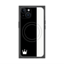 プレミアムパネル with MagSafe［ CASEPLAY Bi-Colors Black & White - ケースプレイ・バイカラー ブラック＆ホワイト ］